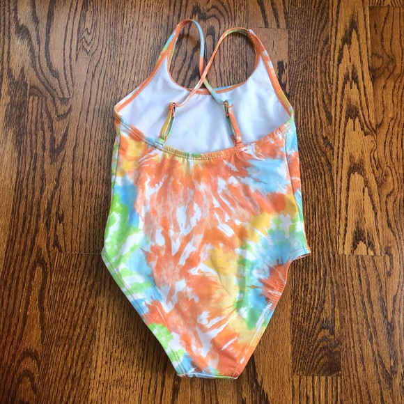 NEW Zara Tie Dye Swimsuit - Picture 2 of 6